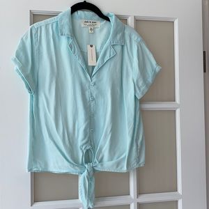 Anthropologie, Cloth & Stone, tie top